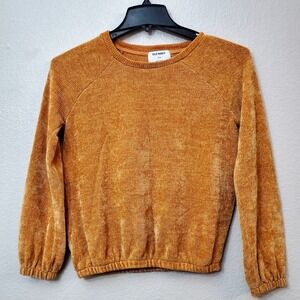 Old Navy ♡ Girls Gold SUPER SOFT Long Sleeve Sweater ♡ Size‎ XL (14)